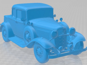 Coupe 1932 Printable Car 3D Print Model
