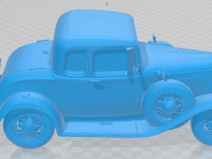 Coupe 1932 Printable Car 3D Print Model