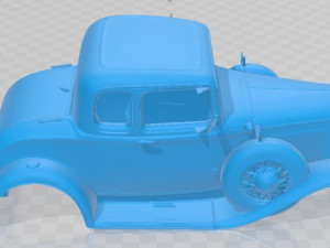 Coupe 1932 Printable Body Car 3D Print Model