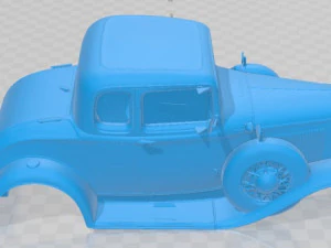 Coupe 1932 Printable Body Car 3D Print Model