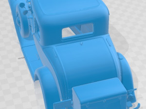 Coupe 1932 Printable Body Car 3D Print Model