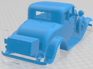 Coupe 1932 Printable Body Car 3D Print Model