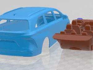 Toyota Sienna 2021 Printable Car 3D Print Model