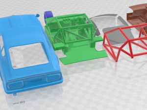 Nissan 240Z Fairlady Printable Car 3D Принт Модель