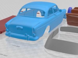 Volvo Amazon 1961 Printable Car Model do druku 3D