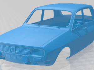 Renault 12 Gordini S Printable Body Car 3D Print Model