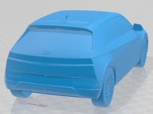 Hyundai Ioniq 5 2022 Printable Car 3D प्रिंट मॉडल