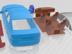 Taurus CN Spec 2016 Printable Car Modello di stampa 3D