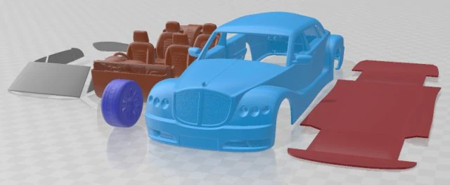 Bufori Geneva 2016 Printable Car 3D Print Model .c4d .max .obj .3ds .fbx .stl .blend 