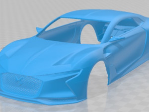 DS E Tense 2016 Printable Body Car 3D Print Model