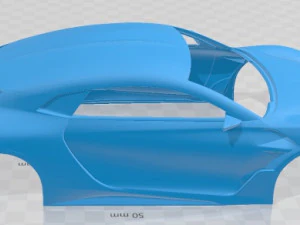 DS E Tense 2016 Printable Body Car 3D Print Model