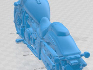 Yamaha Stryker 2012 Printable Motorbike 3D Print Model