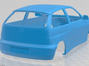 Seat Ibiza 2001 Printable Body Car Modelo de impresión 3D