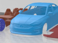 Fiat Tipo 2016 Printable Car Model do druku 3D