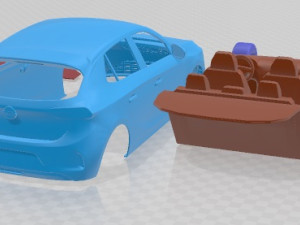 Opel Corsa E 2020 Printable Car 3D प्रिंट मॉडल