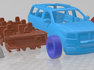 Lincoln Navigator Black Label 2017 Printable Car 3D printmodel
