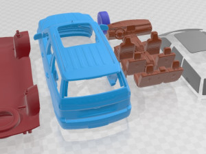 Lincoln Navigator Black Label 2017 Printable Car 3D printmodel