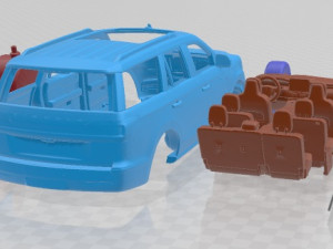 Lincoln Navigator Black Label 2017 Printable Car 3D printmodel