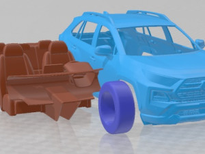 Toyota Rav4 Trd 2020 Printable Car 3D Print Model