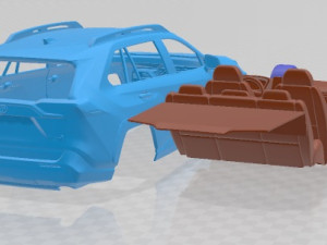 Toyota Rav4 Trd 2020 Printable Car 3D Print Model