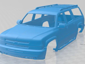 Chevrolet Suburban T 2005 Printable Body Car 3D Print Model