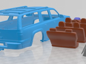 Chevrolet Suburban T 2005 Printable Car 3D Print Model