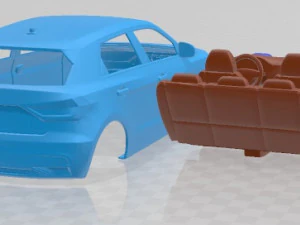 Audi A1 2019 Printable Car 3D Print Model