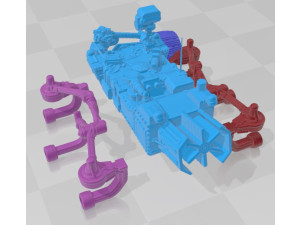 Curiosity Rover Mars 2014 Printable 3D Print Model