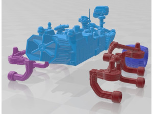 Curiosity Rover Mars 2014 Printable 3D Print Model