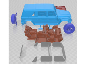 Mercedes Benz G Maybach Landaulet 2017 Printable Car 3D प्रिंट मॉडल