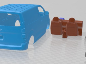 Peugeot Expert Van L1 2024 Printable Modello di stampa 3D