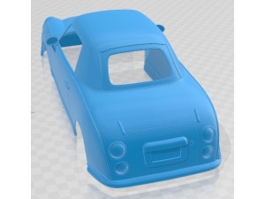 Nissan Figaro 1991 Carrosserie Imprimable Modèles 3D en vedette