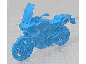 Harley Davidson Pan America 2020 Printable Motorbike 3D प्रिंट मॉडल