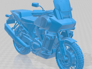 Harley Davidson Pan America 2020 Printable Motorbike 3Dプリントモデル