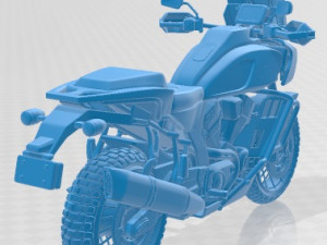 Harley Davidson Pan America 2020 Printable Motorbike 3Dプリントモデル