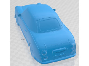 Nissan Figaro 1991 Printable Car Modello di stampa 3D