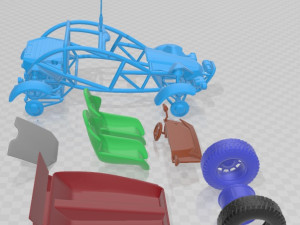 Ariel Nomad 2018 Buggy Sport Printable 3D Baskı Modeli