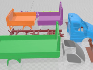Dodge Sprinter Dropside Tail Lift 2009 Printable Van Modèles 3D en vedette