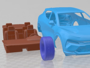 Lotus Eletre S 2023 Crossover Printable Car 3Dプリントモデル