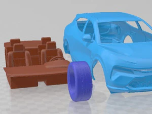 Lotus Eletre S 2023 Crossover Printable Car 3D Print Model