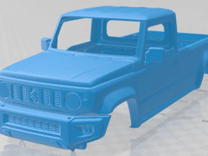 Suzuki Jimny Pickup 2023 Printable Body Car 3D Print Model