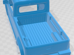 Suzuki Jimny Pickup 2023 Printable Body Car Modelo de impresión 3D