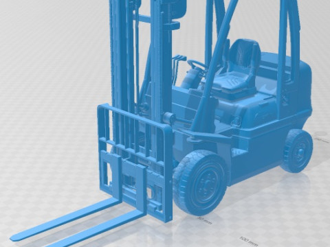 TCM FD35 E1 Forklift 2019 Printable 3D-printmodel