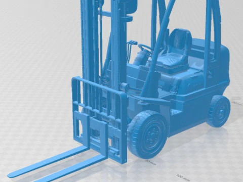 Вилочный погрузчик TCM FD35 E1 2019 г. для печати 3D Принт Модель