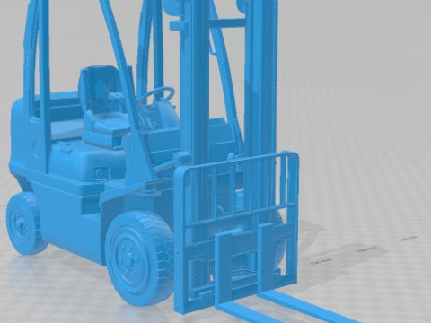 TCM FD35 E1 Forklift 2019 Printable Modèles 3D en vedette