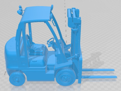TCM FD35 E1 Forklift 2019 Printable Modèles 3D en vedette