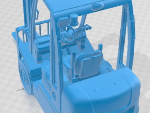 TCM FD35 E1 Forklift 2019 Printable Modèles 3D en vedette