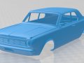 Dodge Dart Mk3 GT Hardtop Coupe 1965 Printable Body Car 3D printmodel