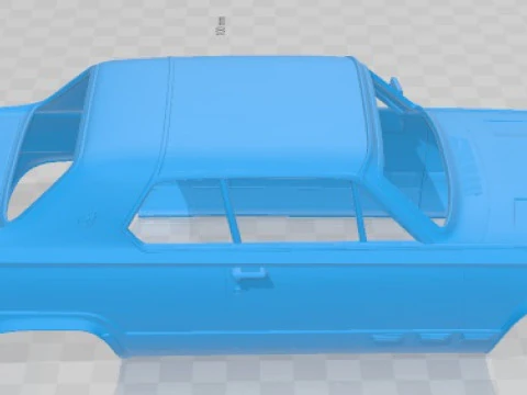 Dodge Dart Mk3 GT Hardtop Coupe 1965 Printable Body Car 3D Print Model