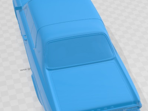 Dodge Dart Mk3 GT Hardtop Coupe 1965 Printable Car Modèles 3D en vedette